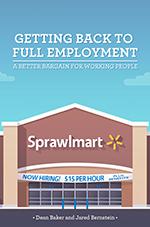 Baker's newest book, Getting Back to Full Employment